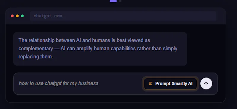 Prompt Smartly AI screenshot 2