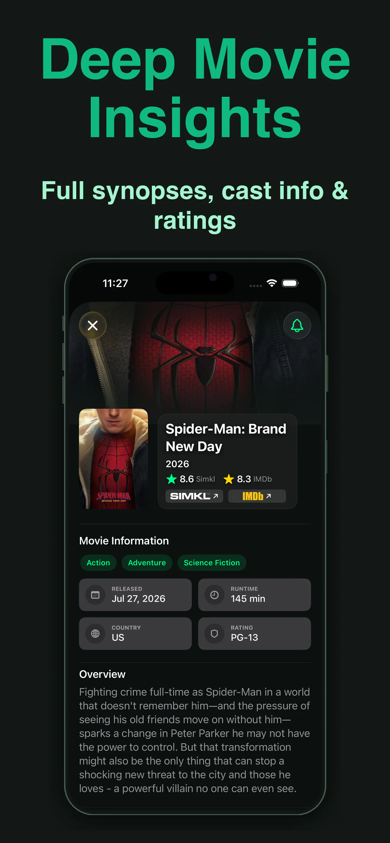 Scaena: TV & Movie Tracker gallery image
