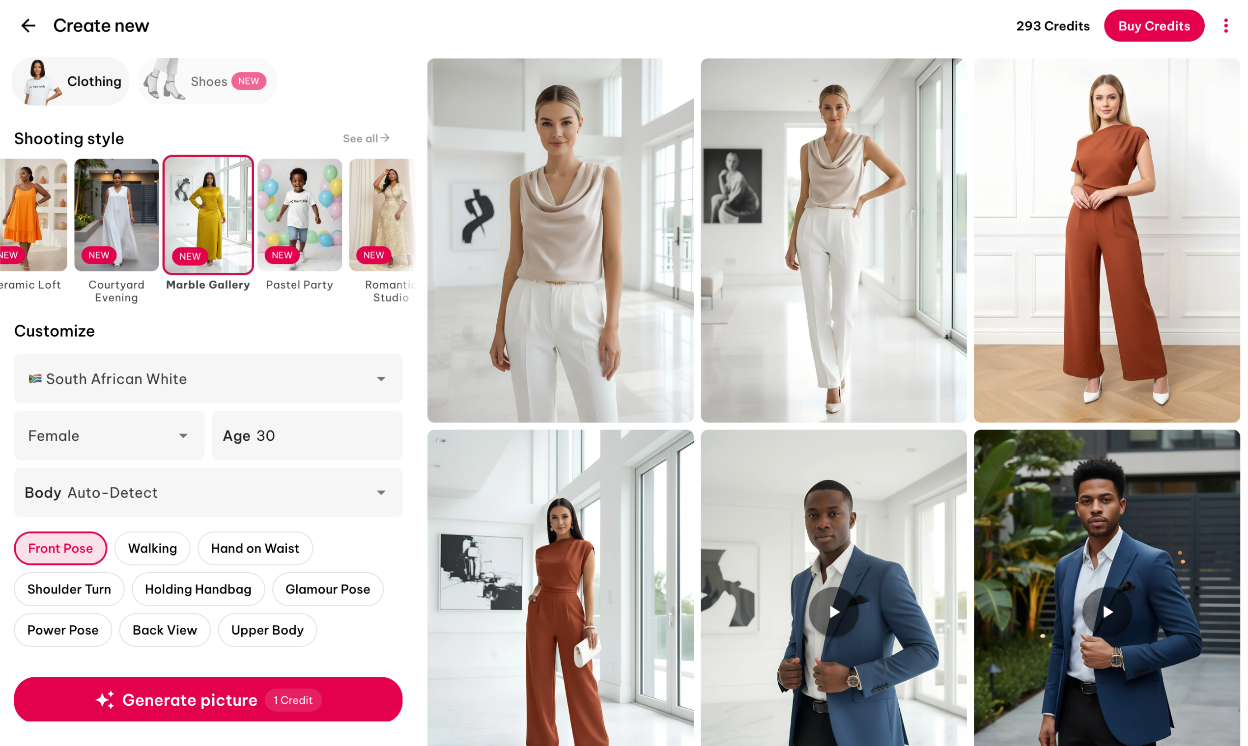 Relatable – AI Model Photos - Screenshot 2 showing product features and functionality