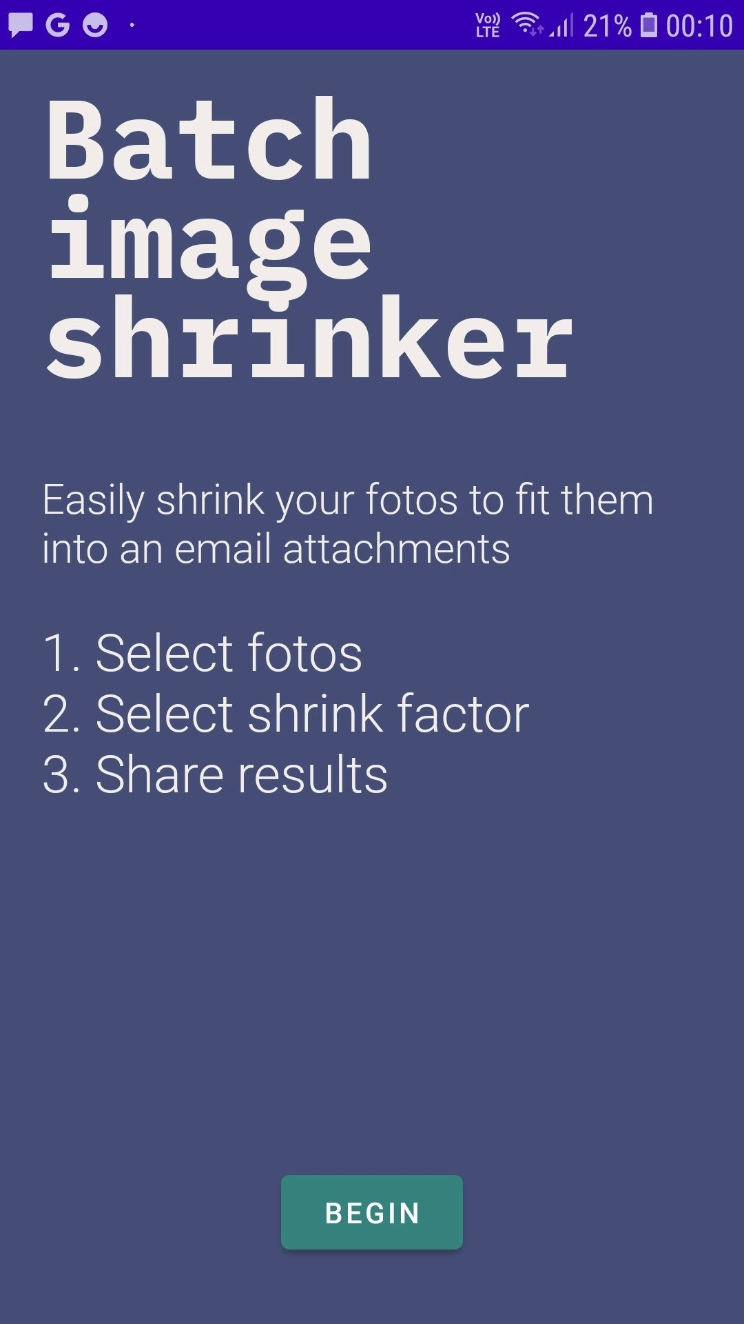 Batch image shrinker gallery image