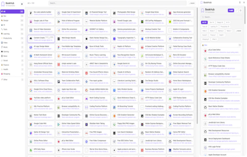 BookHub - AI Powered Bookmark Manager screenshot 3
