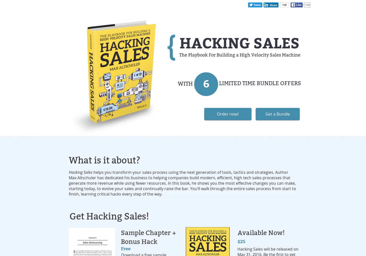 Hacking Sales (Book)