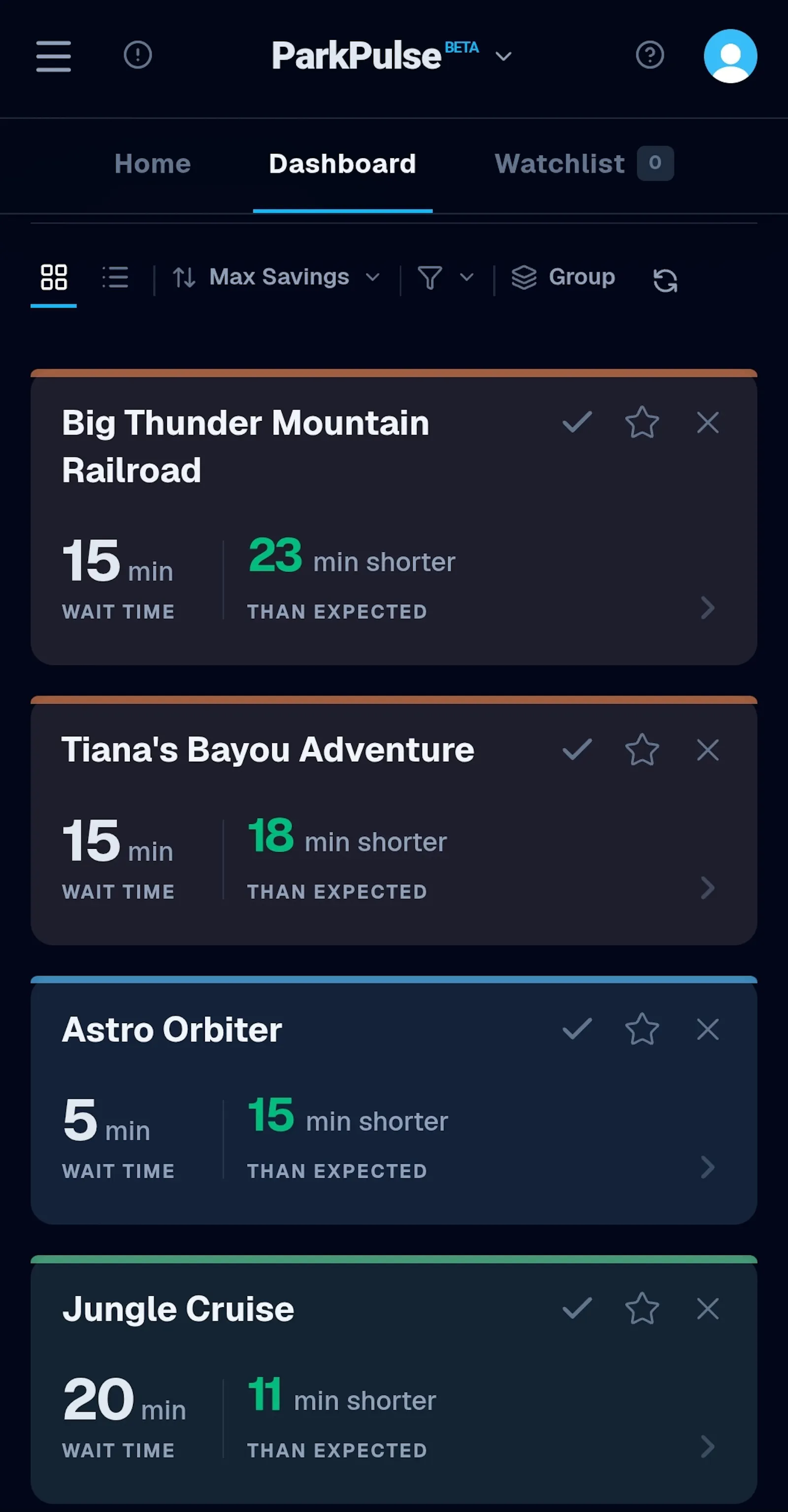 ParkPulse screenshot 2
