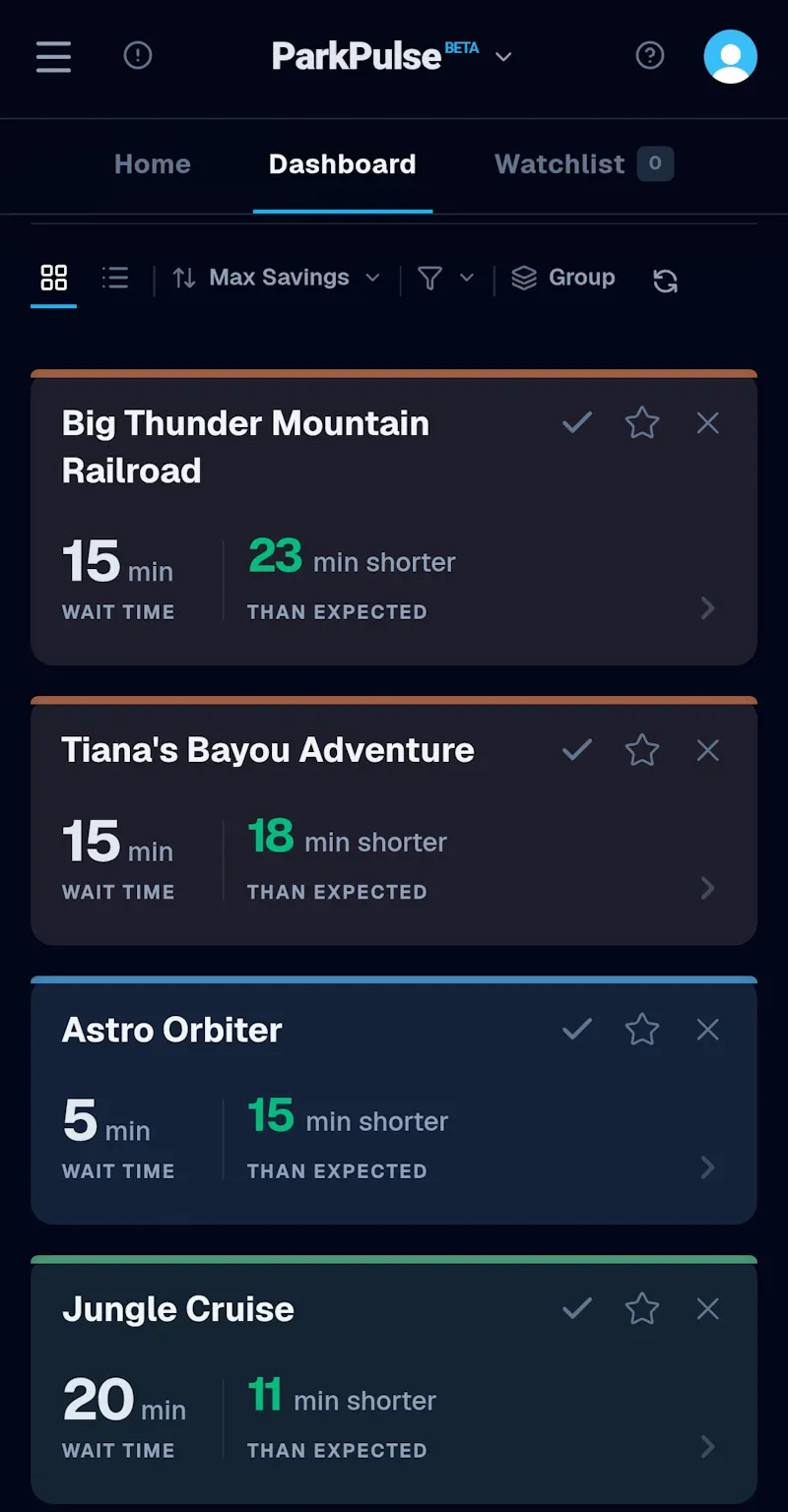 ParkPulse screenshot 2