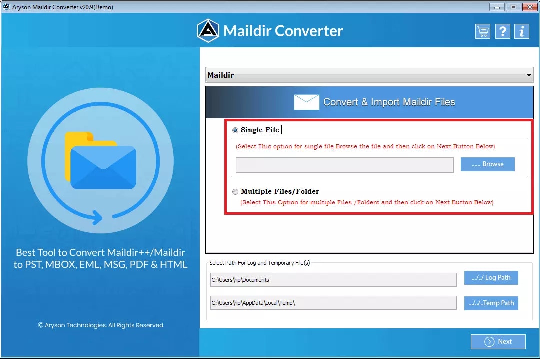 MailDir文件转换器媒体1
