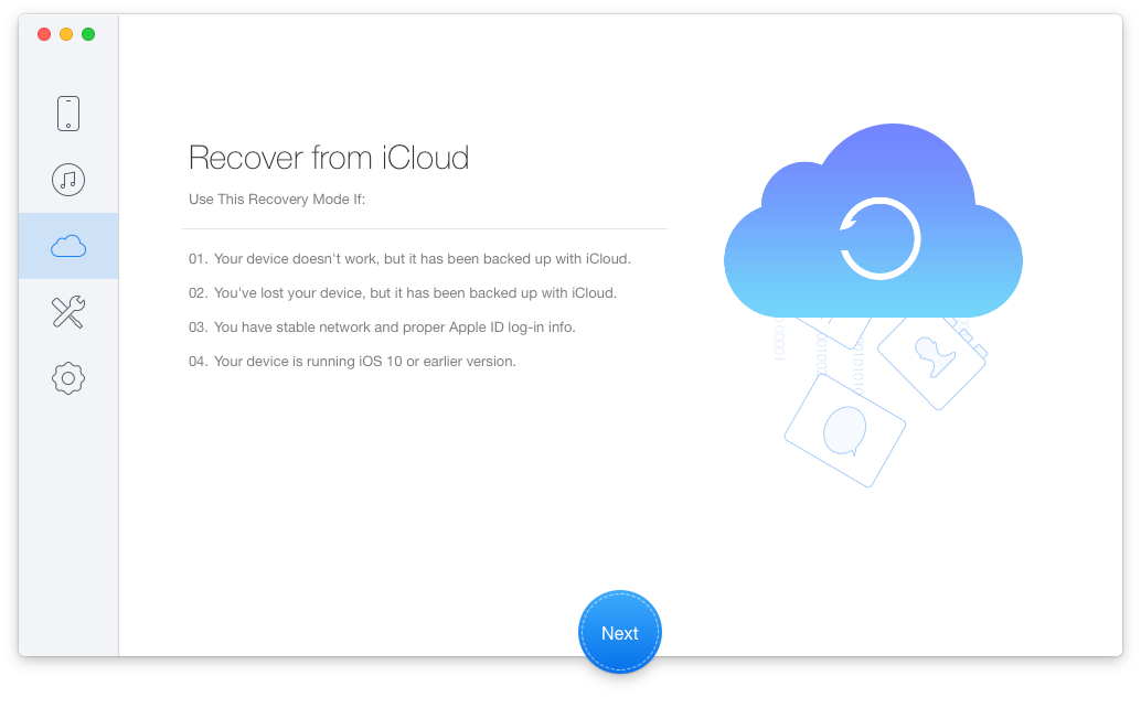 Primo iPhone Data Recovery gallery image