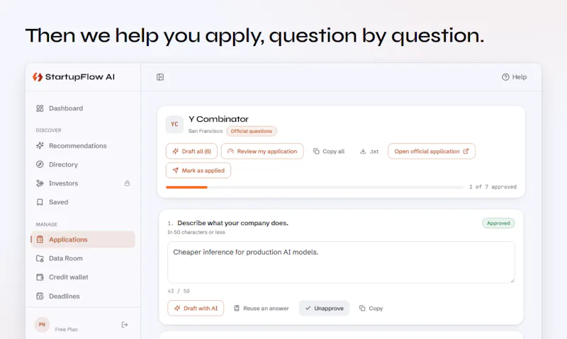 StartupFlow AI screenshot 7