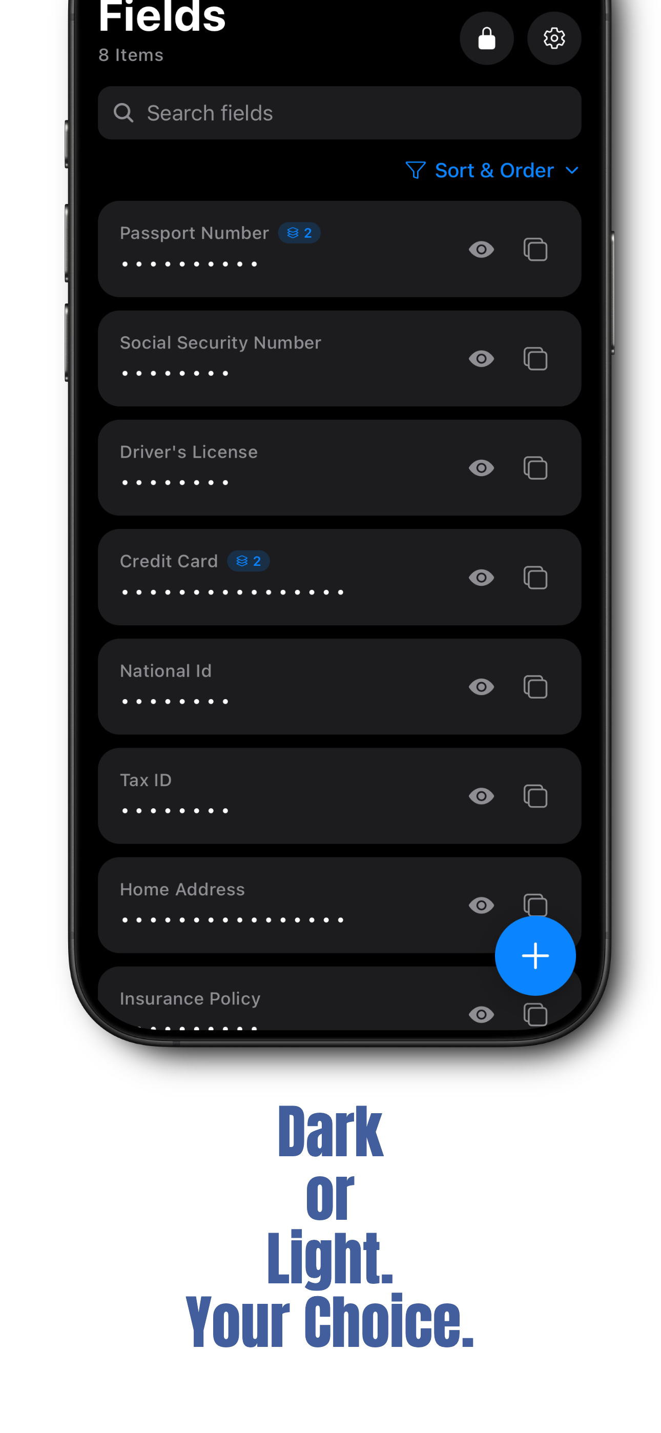 Fields: Secure Text Vault gallery image