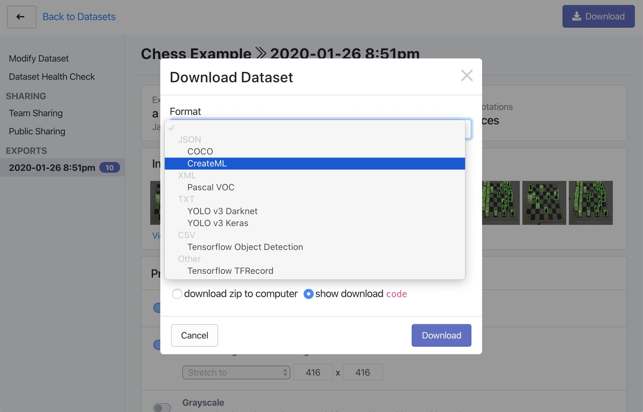 Roboflow Organize gallery image