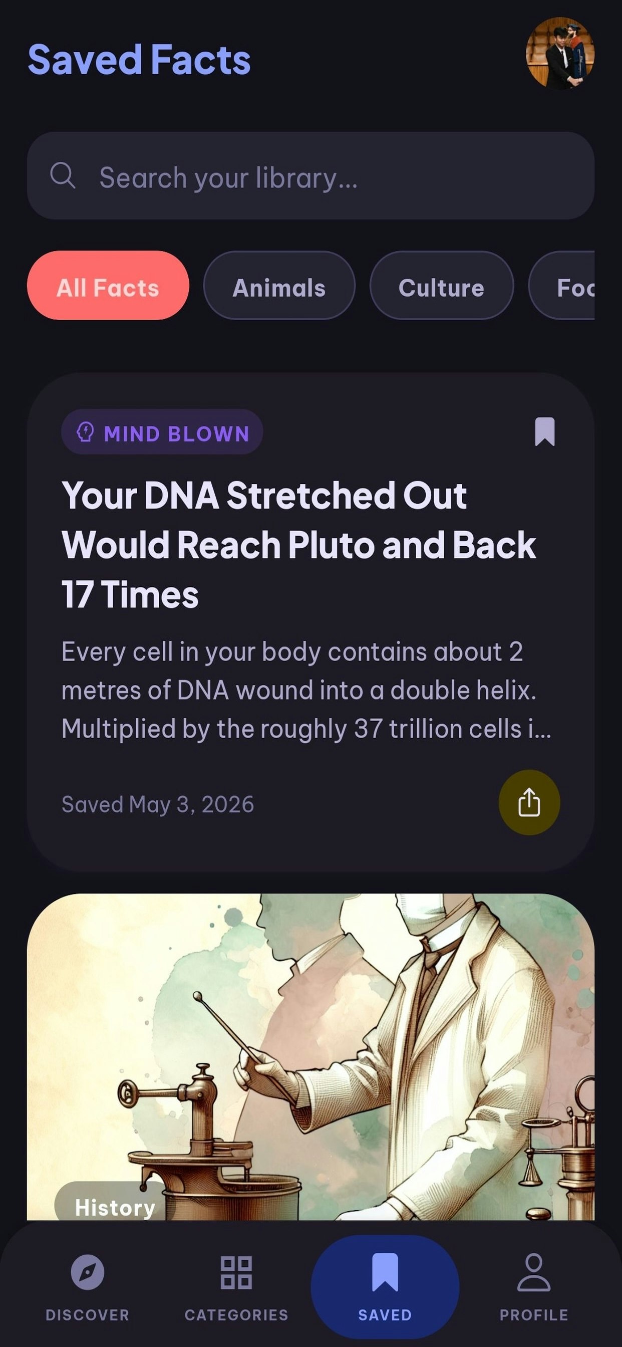 Swipedia - Daily Fun Facts gallery image