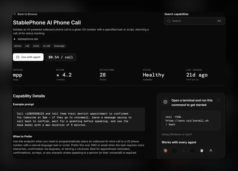 zero.xyz screenshot 4