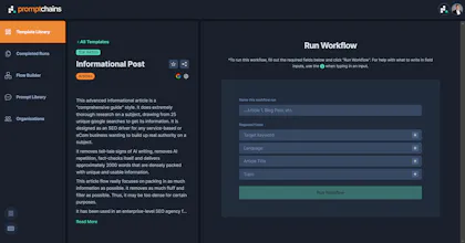 Promptchains gallery image