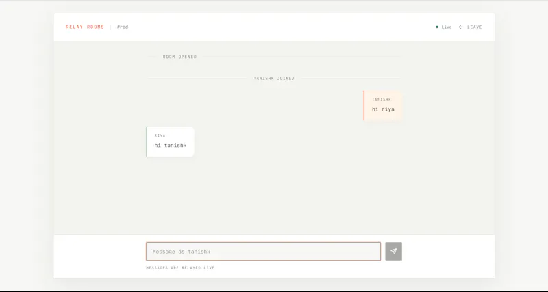 Relay Rooms screenshot 2