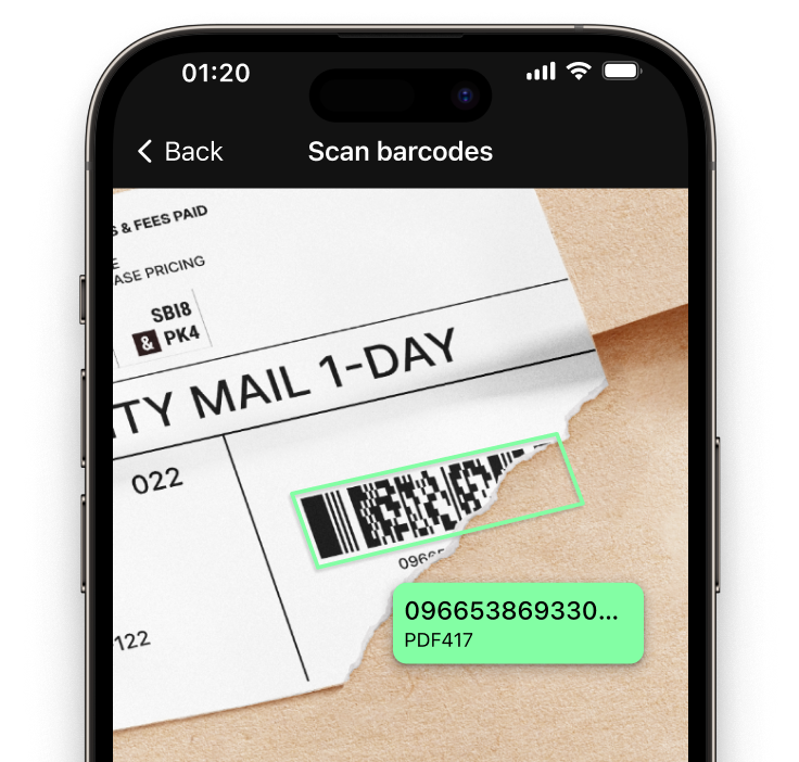Media Scanbot SDK - Penyelesaian pengimbasan kod bar cepat dan boleh dipercayai 4