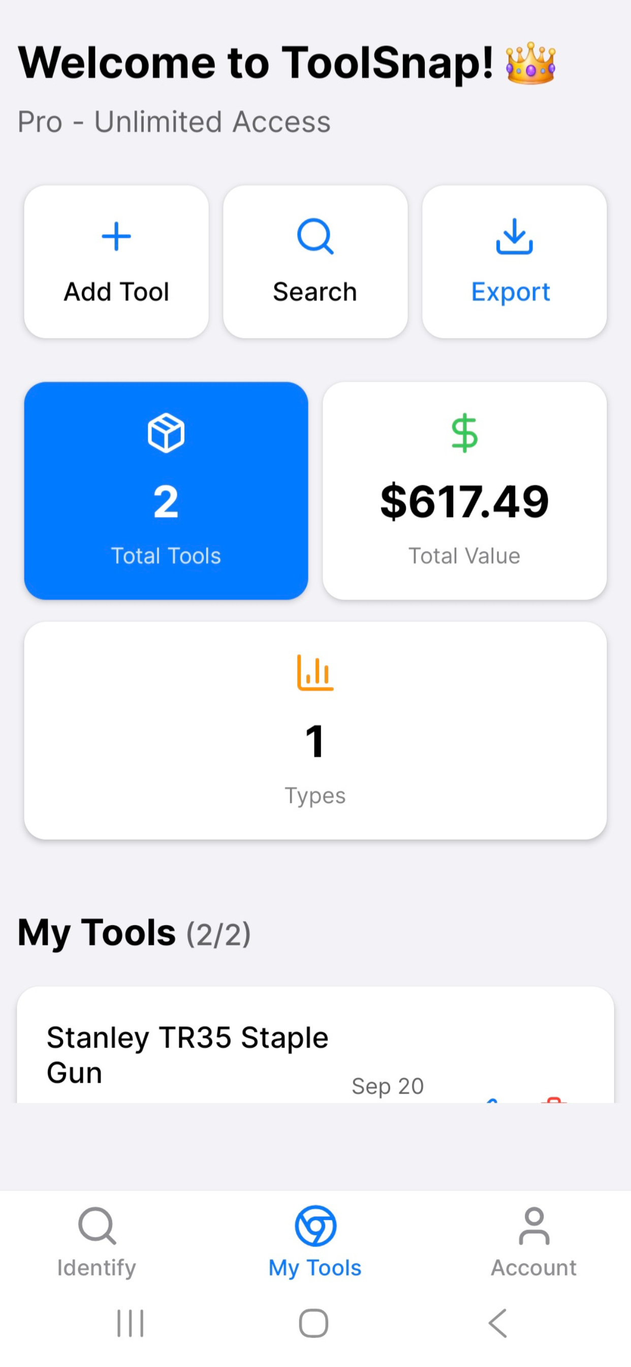 ToolSnap - Screenshot 5 showing product features and functionality