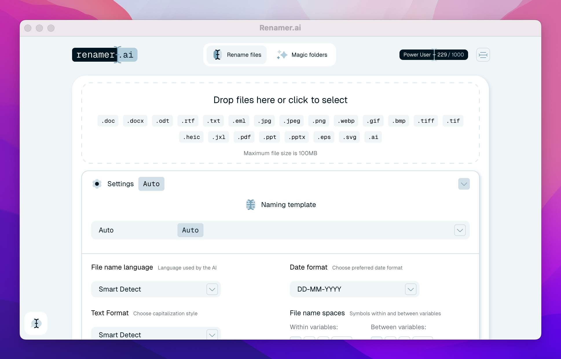 Renamer.ai gallery image