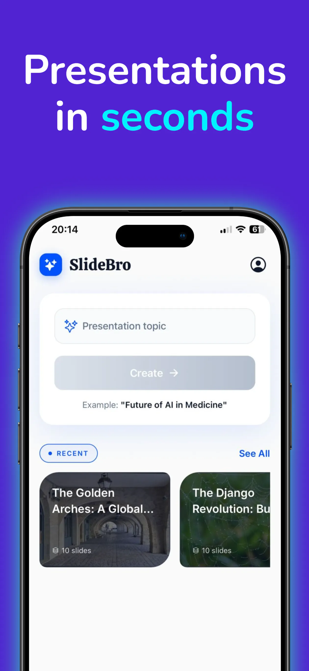SlideBro product banner