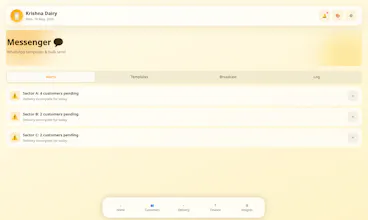 Dairy Manager — Milk Delivery Mini App gallery image