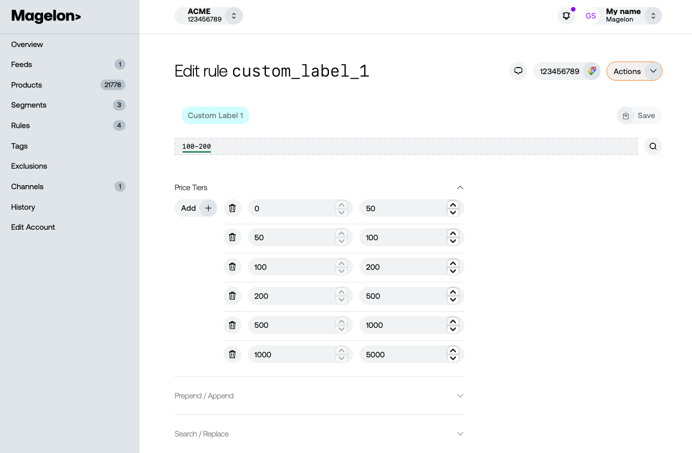 Magelon  - Google CSS Partner + Feed Optimization Tool media 2