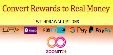Zoomit Google Play Reward Converter app gallery image