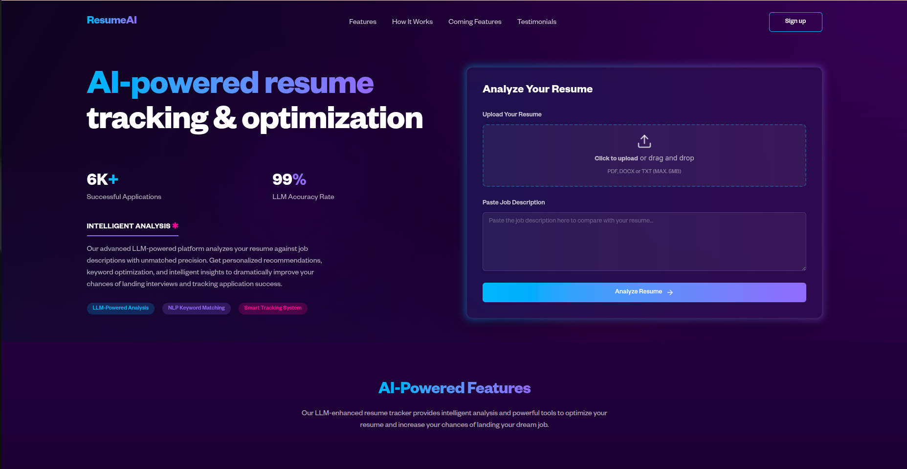 Resume AI gallery image