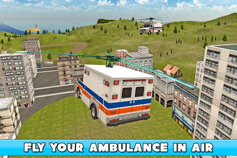 Flying Ambulance Simulator 3D gallery image