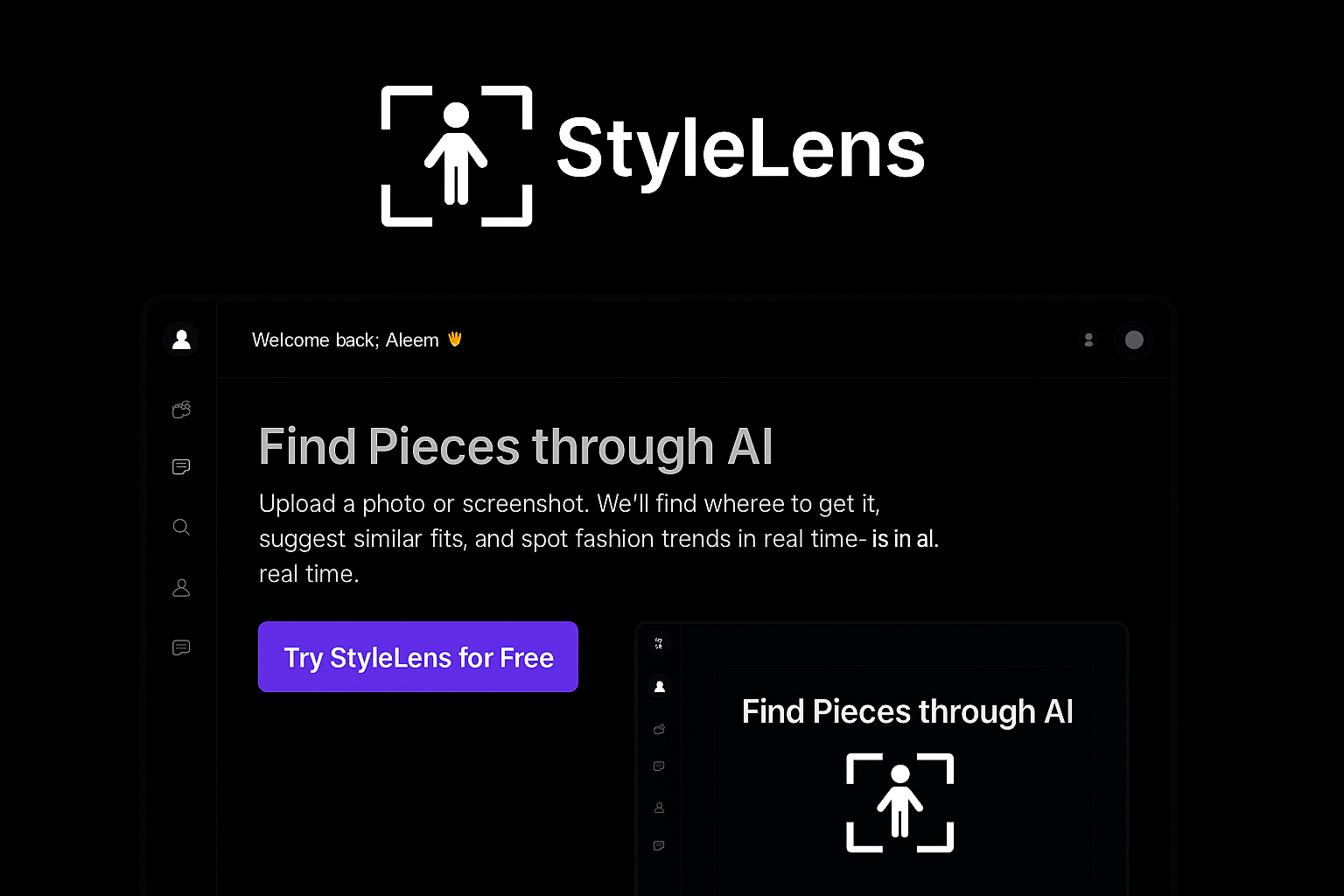 스타일 렌스가 있습니다 - 실제로 작동하는 AI 패션 검색 미디어 1