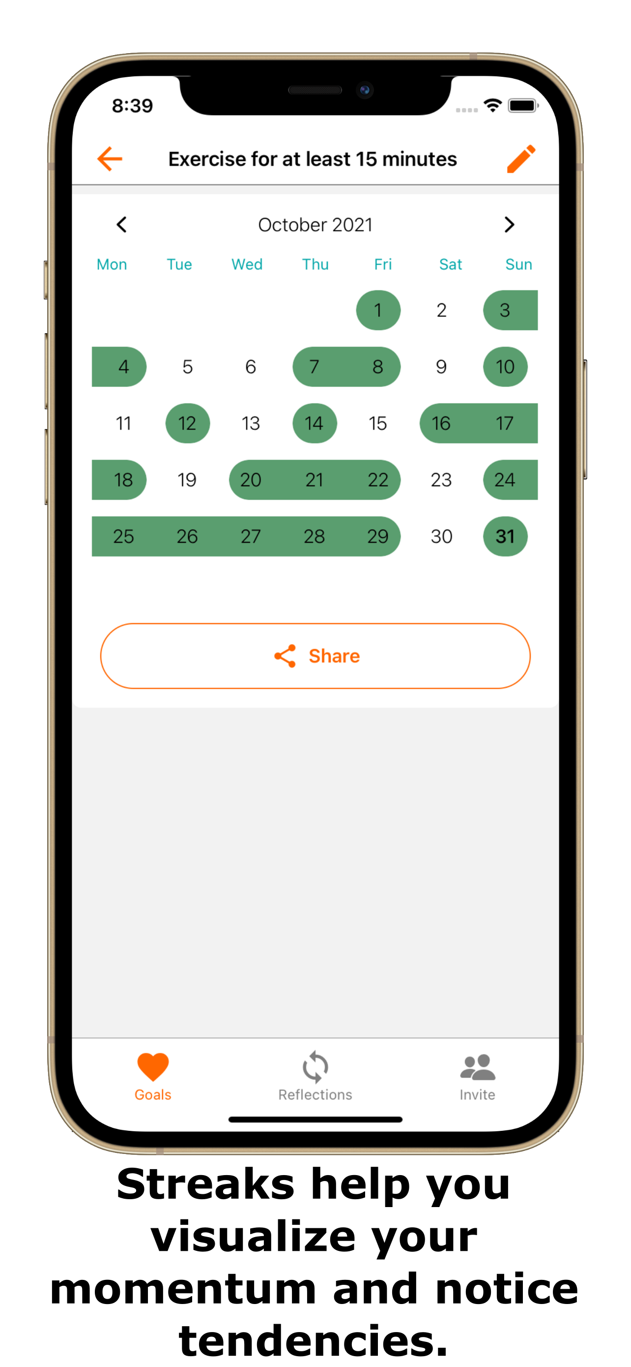 Wake: Goal & Habit Tracker gallery image