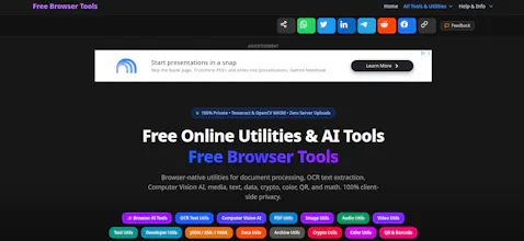 Free Browser Tools gallery image