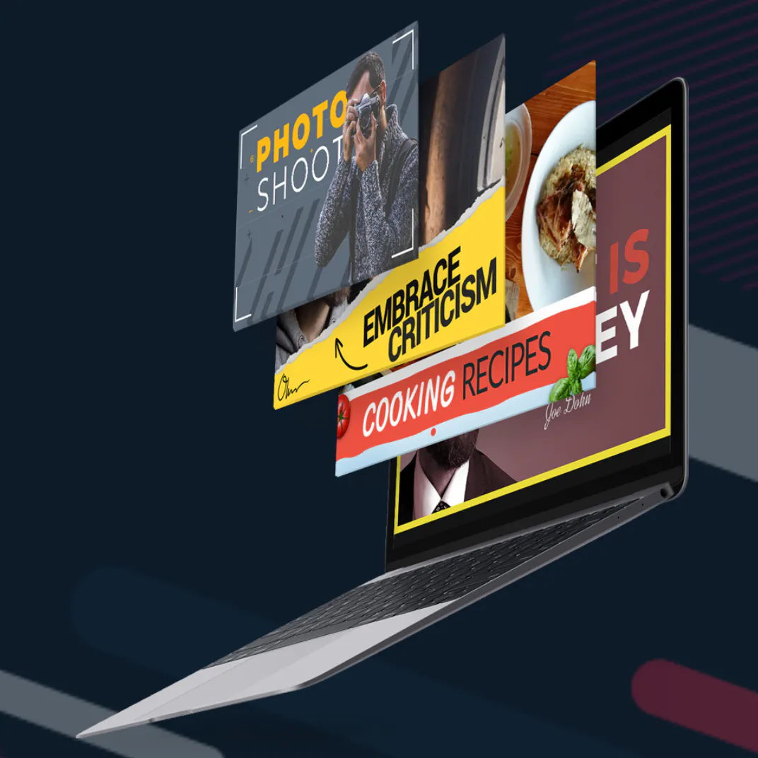 KickassTuber 50 Thumbnail Templates