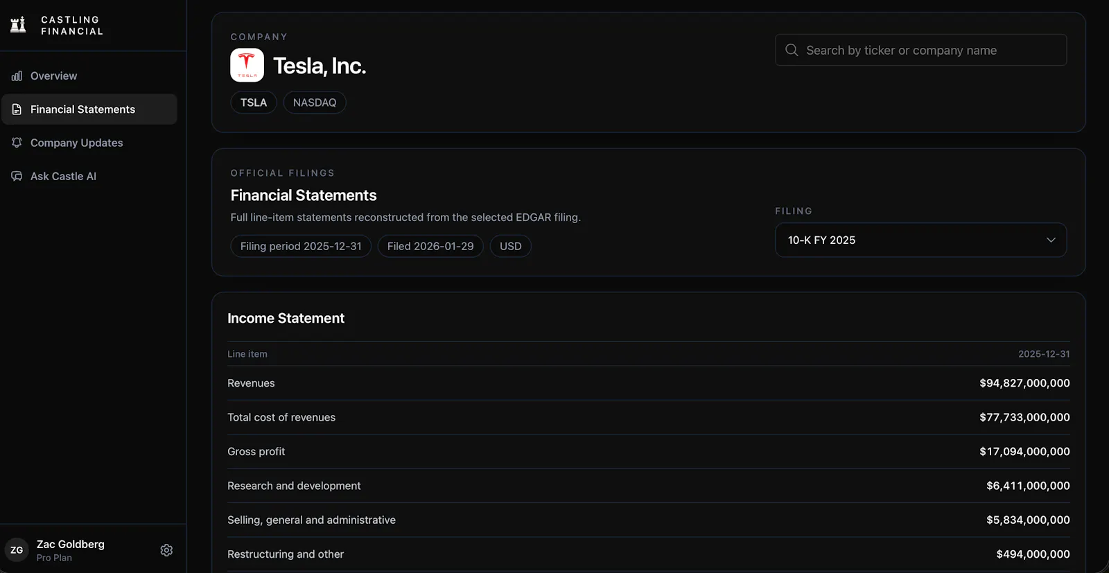 Castling Financial screenshot 4