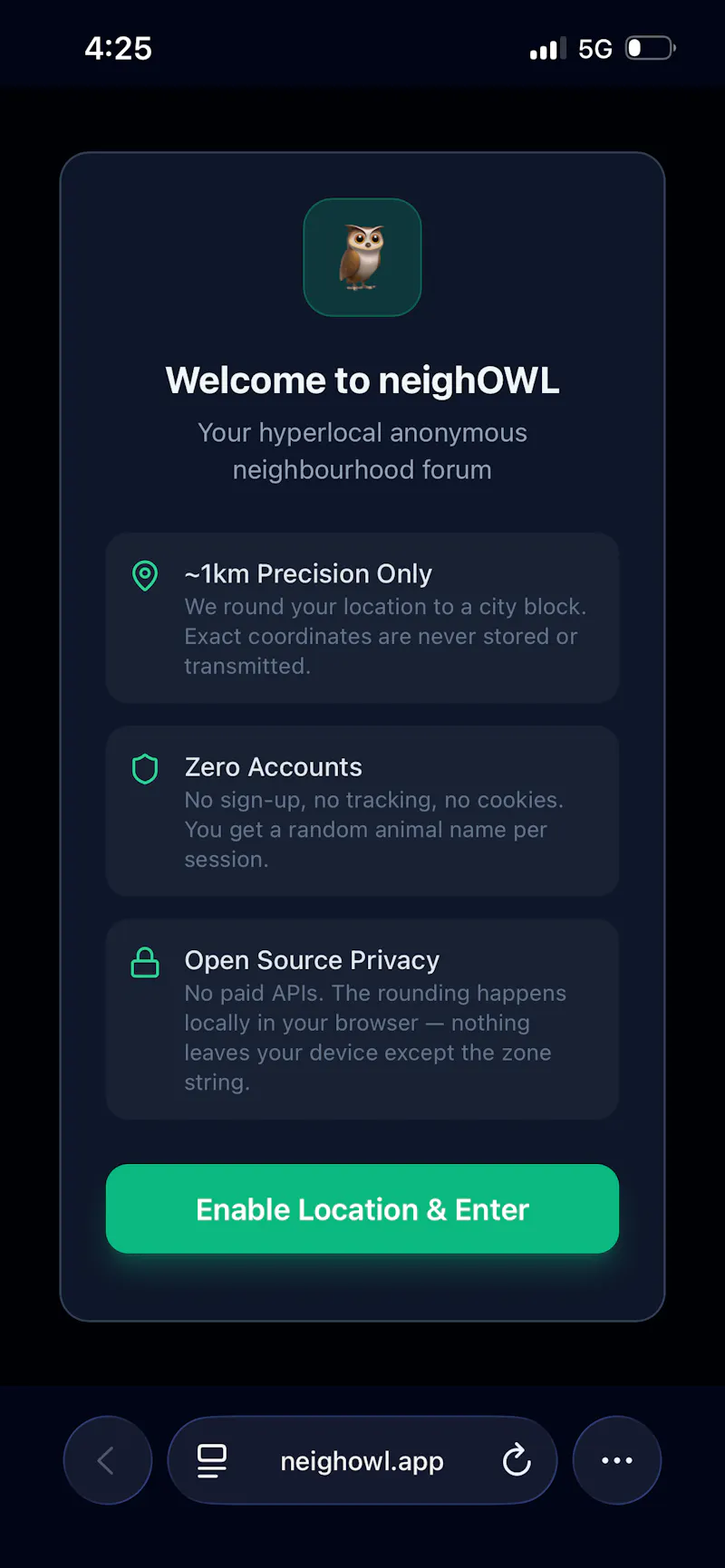 neighOWL screenshot 3