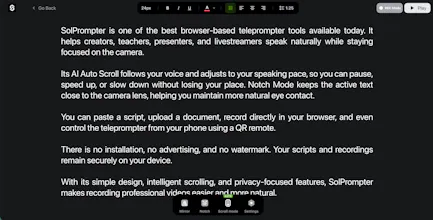 SolPrompter gallery image