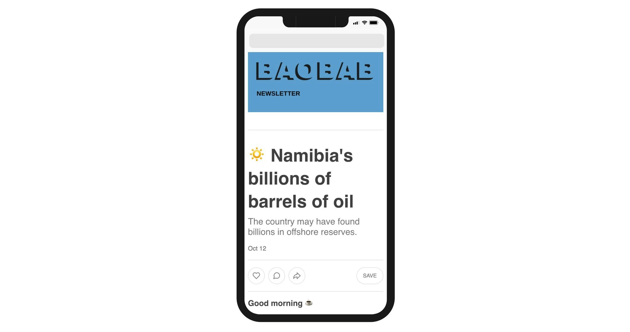 จดหมายข่าว Baobab - ฉลาดขึ้นเกี่ยวกับธุรกิจแอฟริกันและกิจการปัจจุบัน media 2