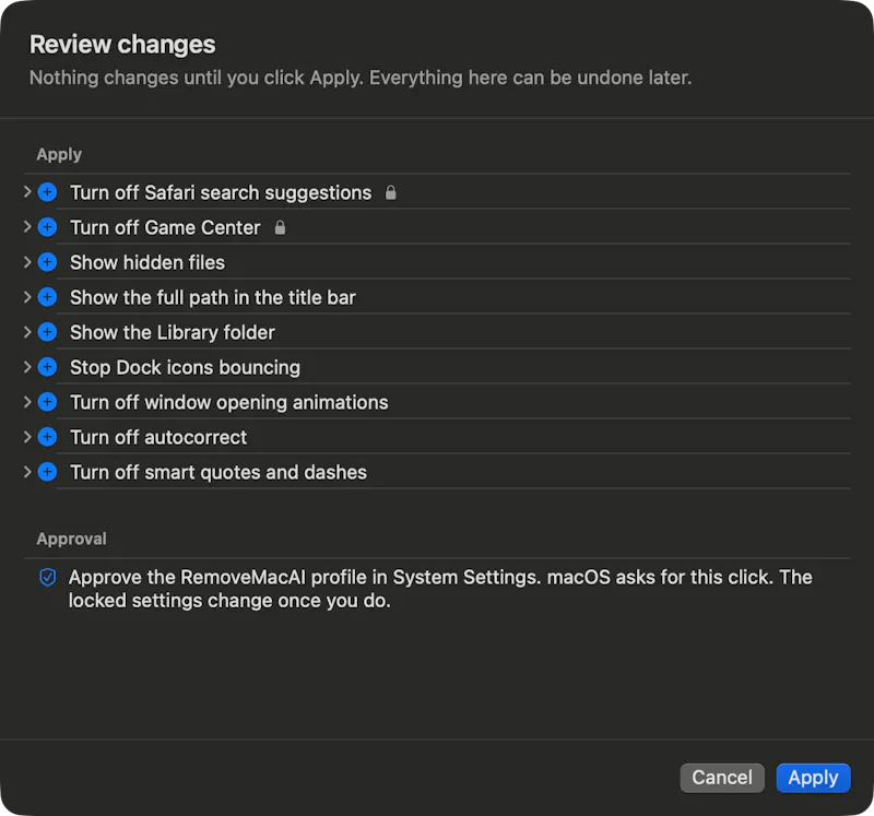 RemoveMacAI screenshot 3