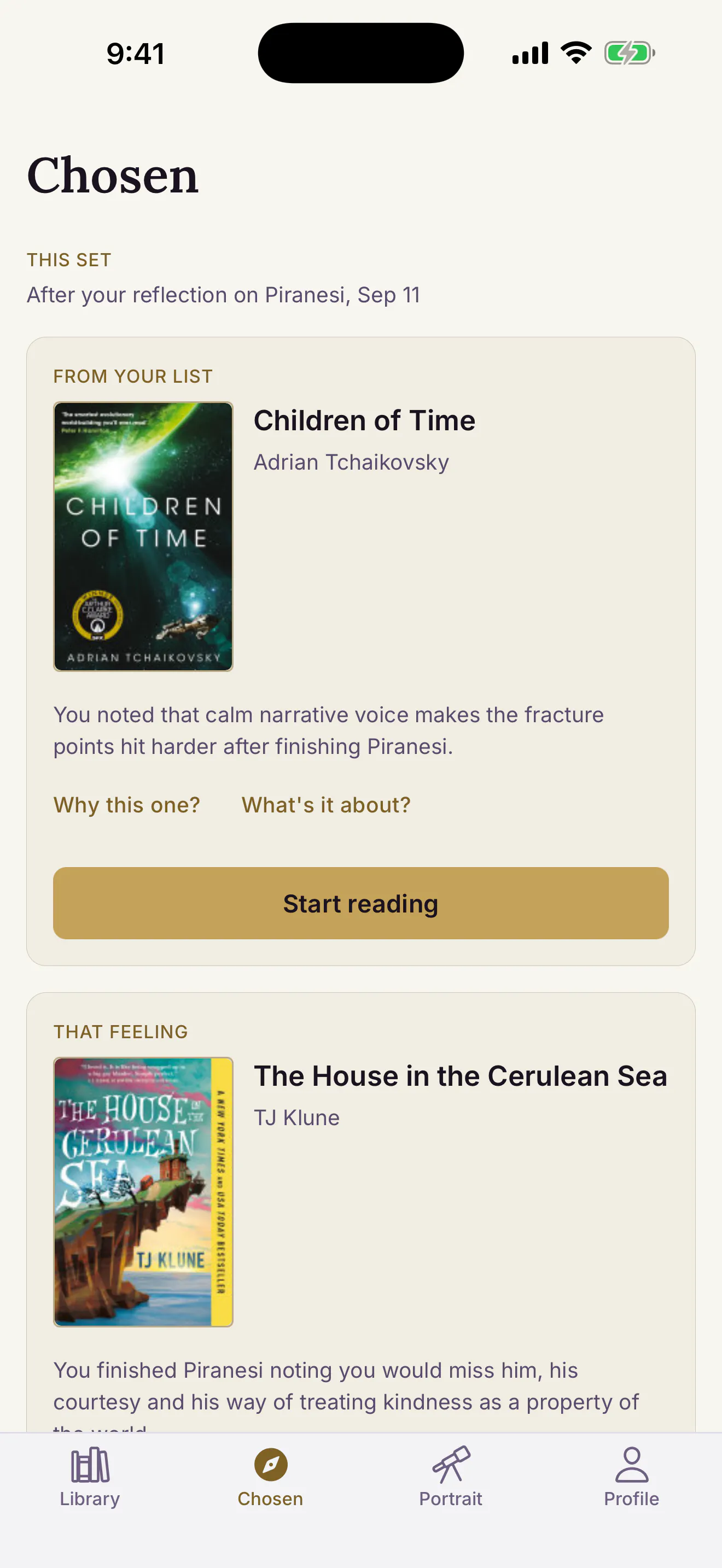 Canto: Private Reading Journal gallery image