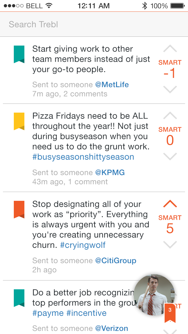 Trebl - Anonymous Feedback at Work gallery image