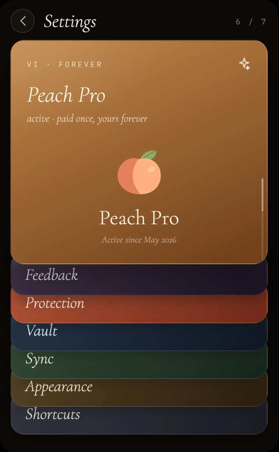 Peach Password Manager gallery image