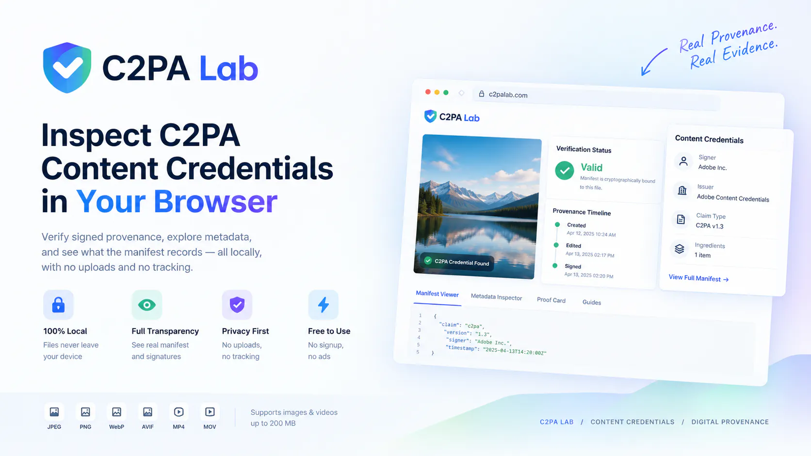 C2PA Lab gallery image
