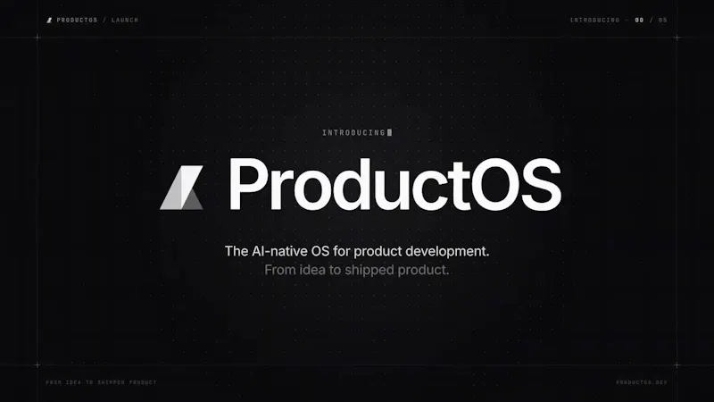 ProductOS screenshot 2 (video preview)