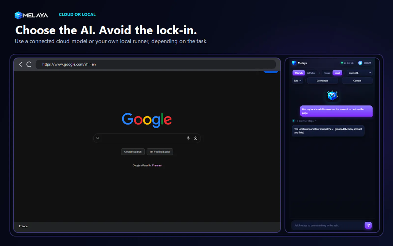 Melaya Browser Control + Extension screenshot 4