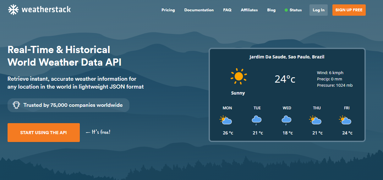 weatherstack gallery image