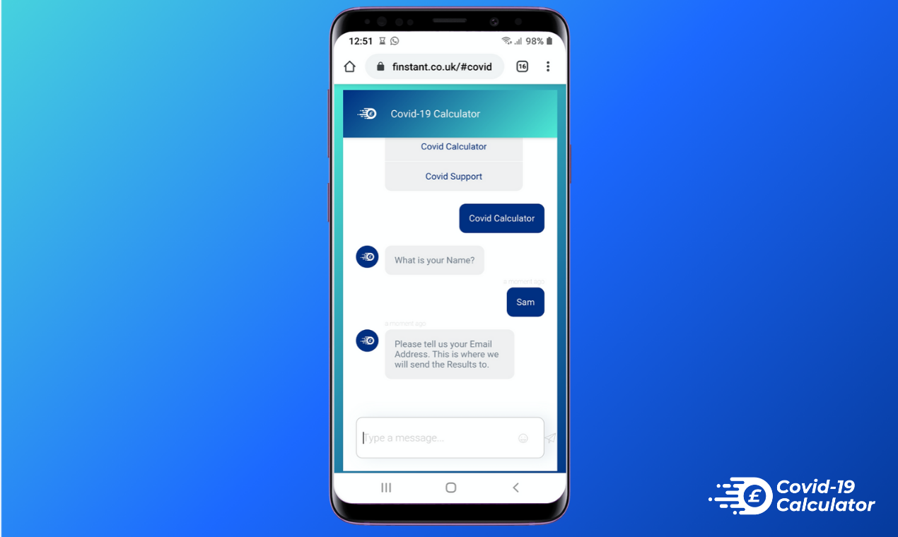 Covid Calculator gallery image