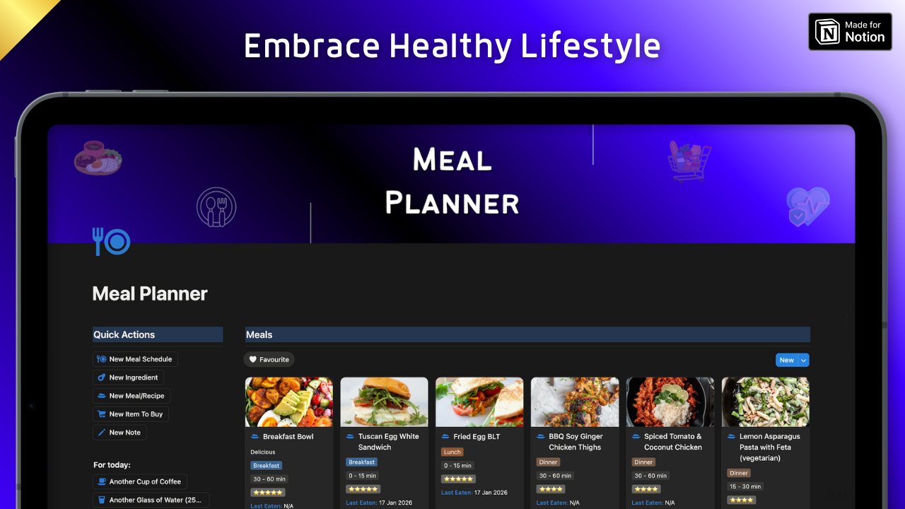 Meal Planner gallery image