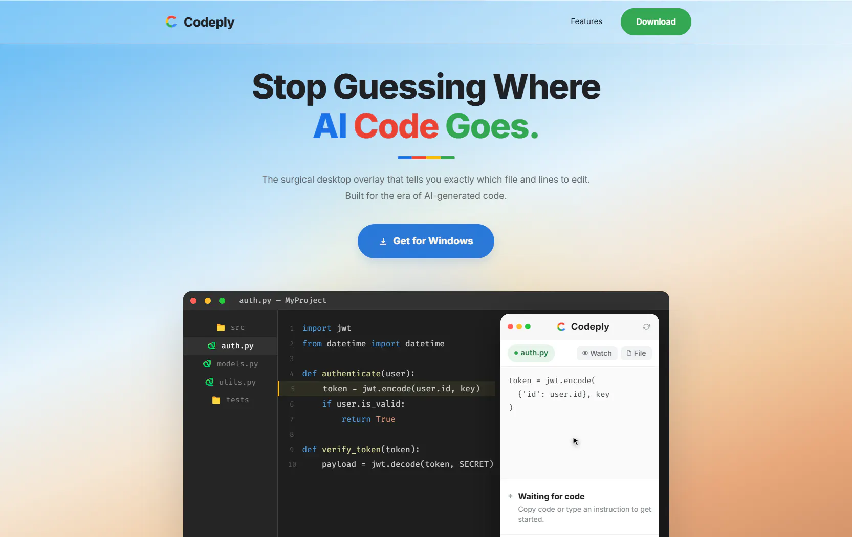 Codeply AI gallery image