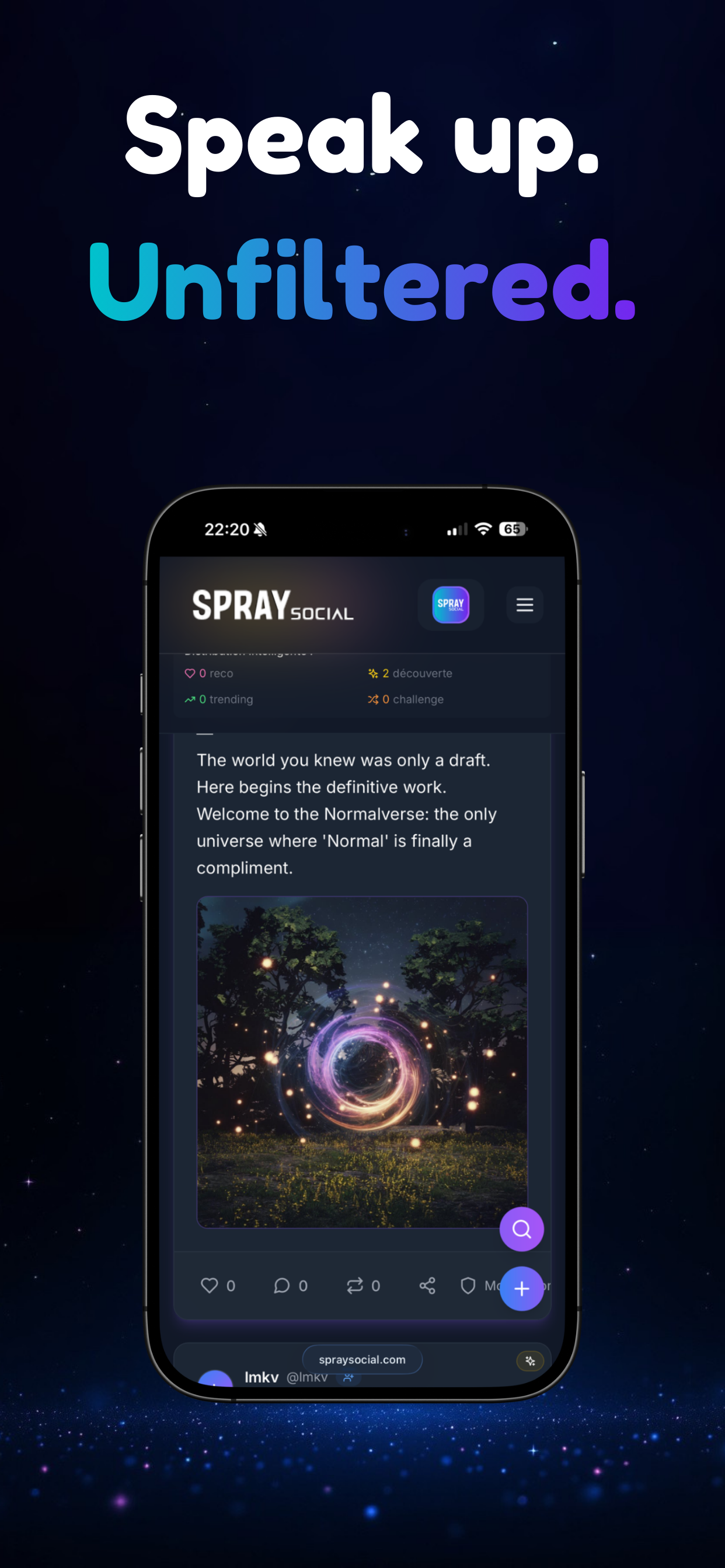 Spray Social media 3