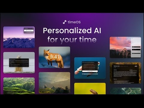 startuptile timeOS AI-Live beyond the calendar