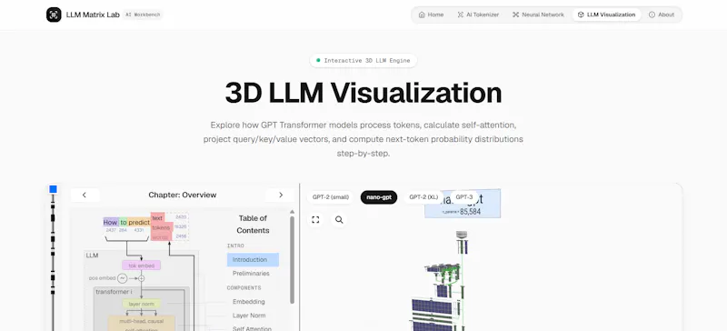 LLM Matrix Lab screenshot 4