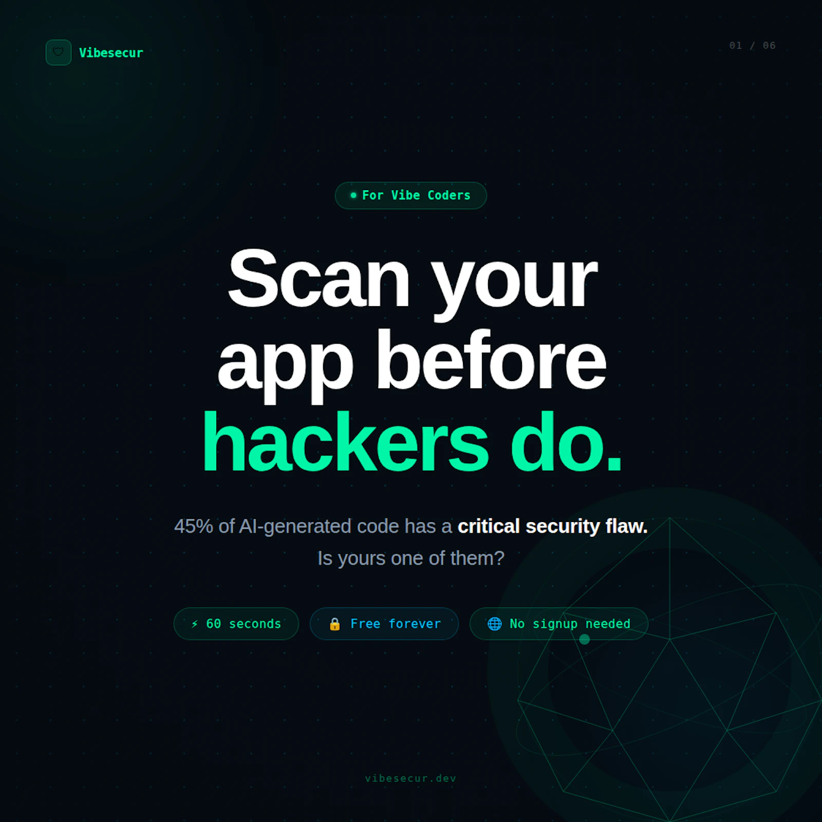Vibesecur — Launching Soon screenshot 3