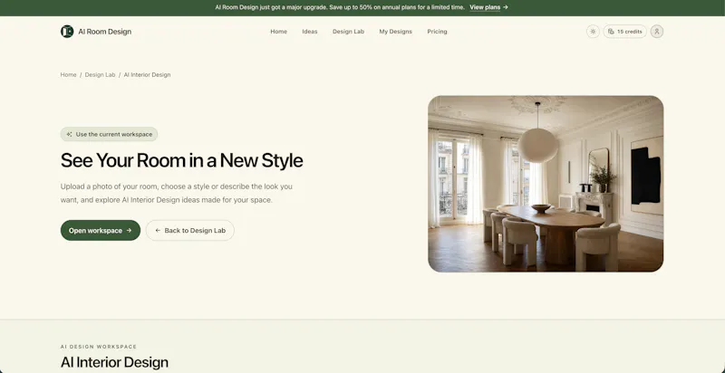 AI Room Design screenshot 2